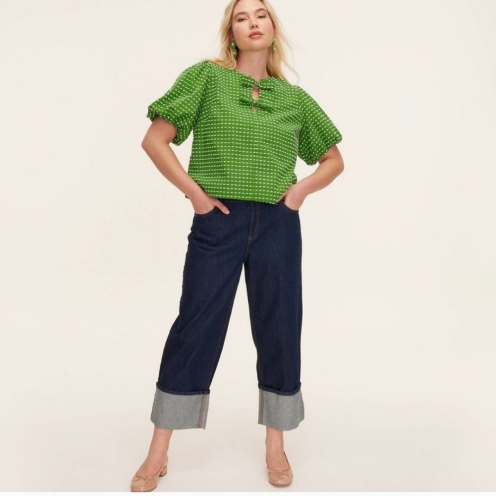 Kate Spade Dark Blue Cropped Jeans